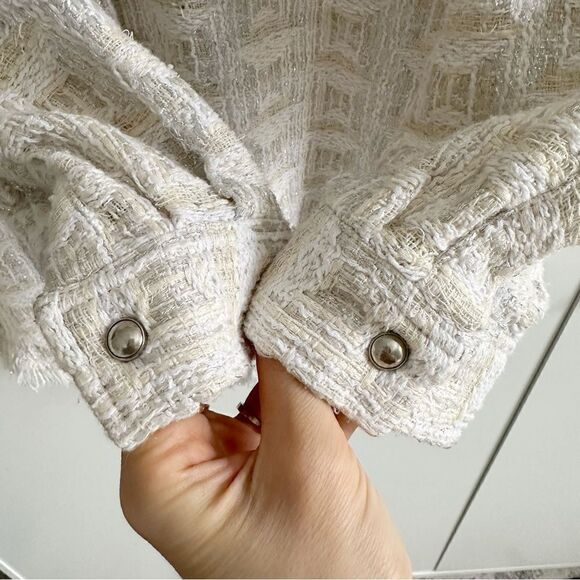 IRO Marsh Fringed Tweed Shacket - Picture 8 of 12